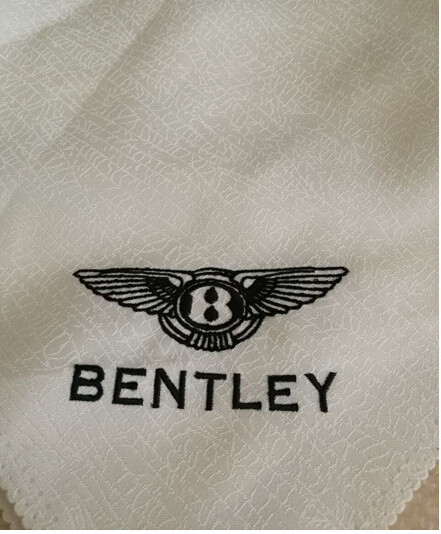 Custom Name Logo Self Adhesive Fabric Embroidery Patches for Clothing