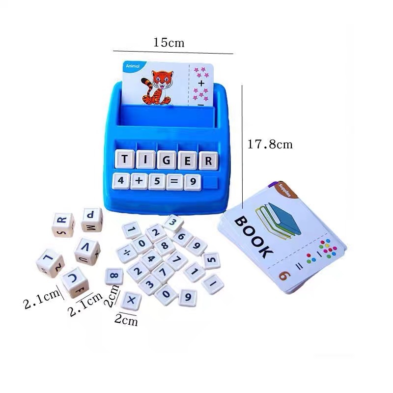 Color Box for kids educational interesting letter collocation matching game children educational letter Matching game box