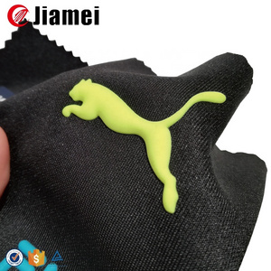 Professional Factory Made Custom Silicone 3D Heat Transfer Logo for Garment