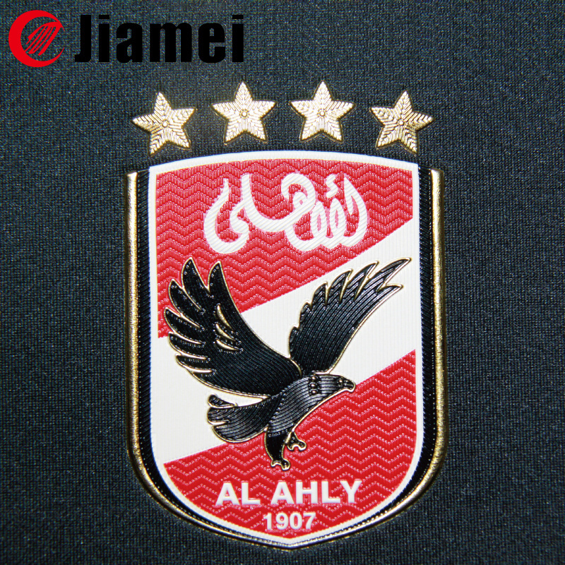 Fast custom good quality 3d heat transfer pvc tpu patch from China factory Jiamei