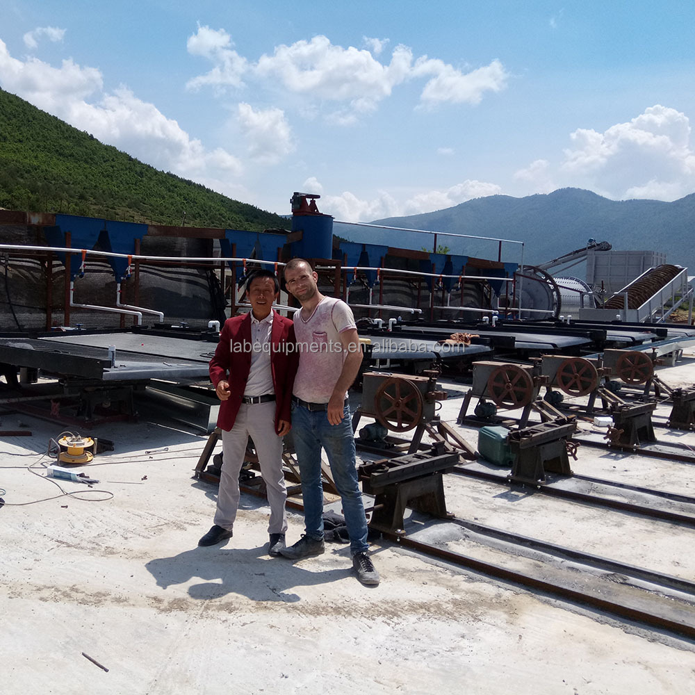 Chrome ore wash plant and rock crusher line gravity separator flotation solution chrome processing plant