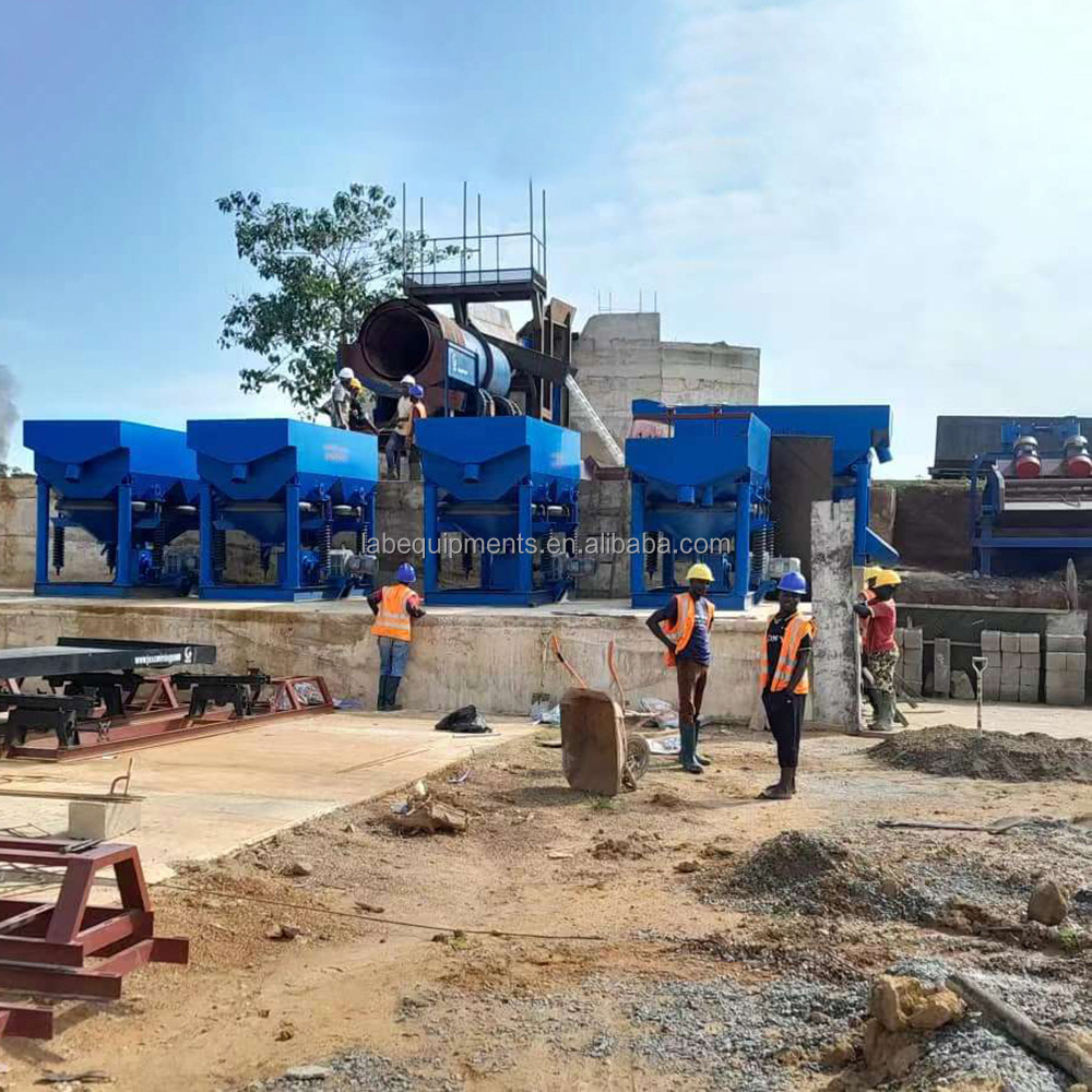 High Performance Gravity Separation Tin Ore Mineral Processing Plant Full Line Tin Mining Equipment Used for Upgrading Tin