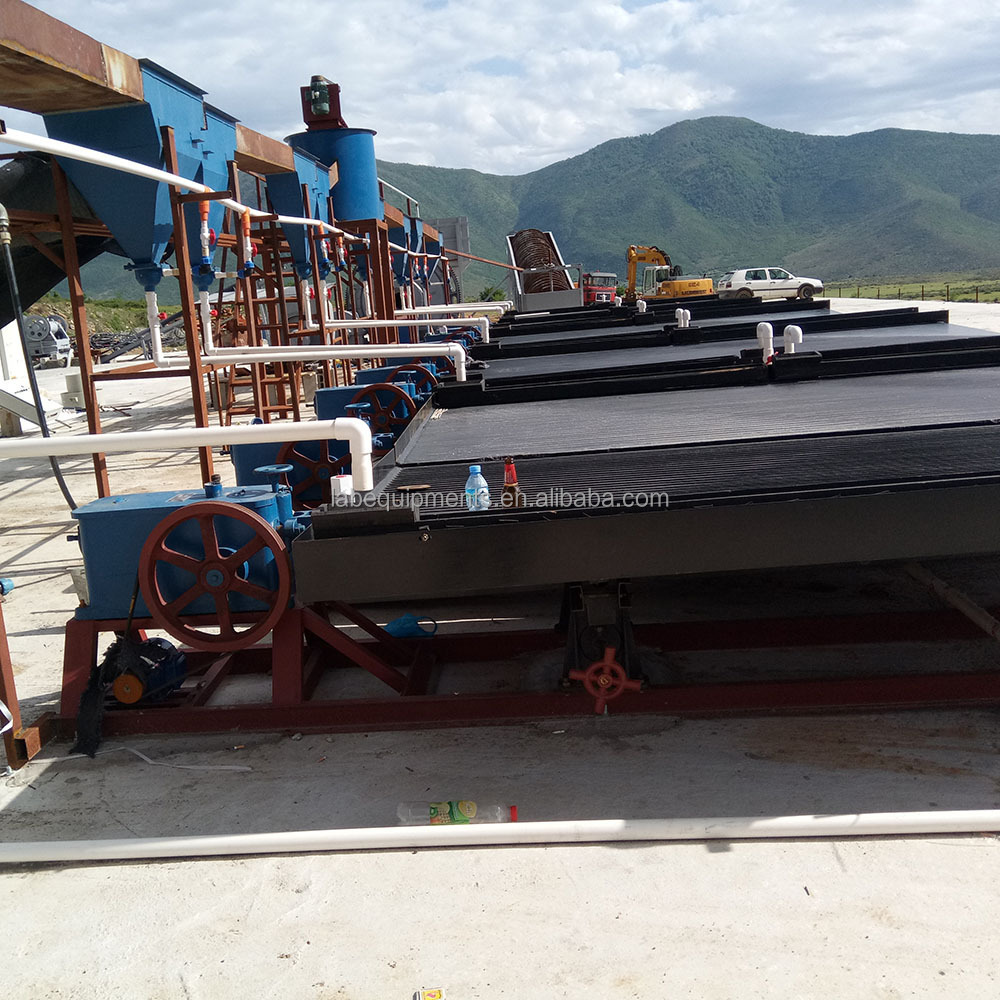 Chrome ore wash plant and rock crusher line gravity separator flotation solution chrome processing plant