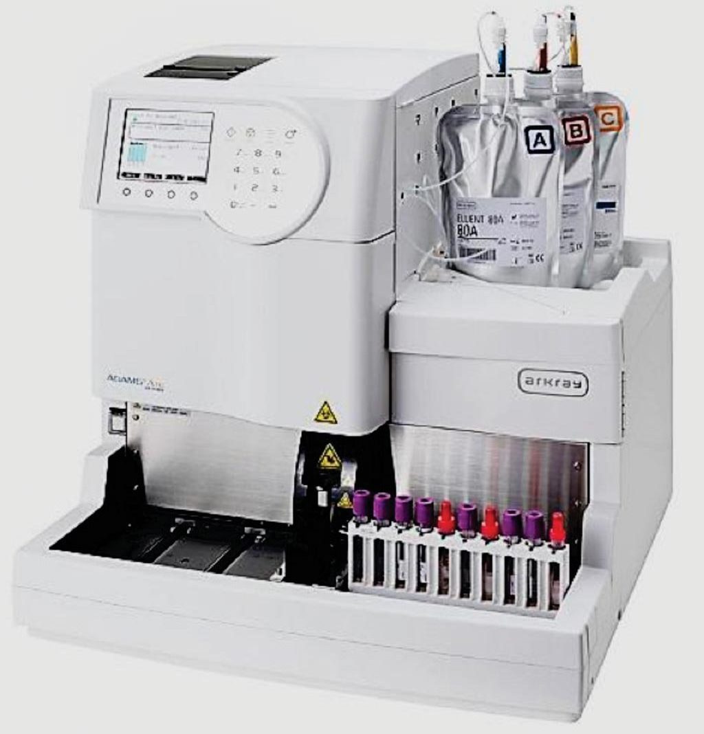 Arkray Adams Menarini HPLC HbA1c 8140, 8160, 8180 automated hemoglobin Glycohemoglobin Analyzer with Diagnosis Reagents