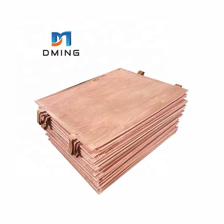 99.99% copper cathode scrap electrolytic copper refining tank for Purified copper