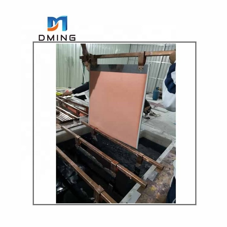 99.99% copper cathode scrap electrolytic copper refining tank for Purified copper