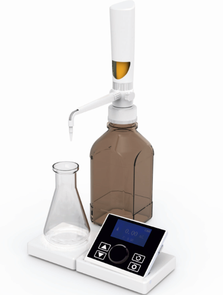 Laboratory Digital Burette Liquid Handling Titration Device Electronic Titrator