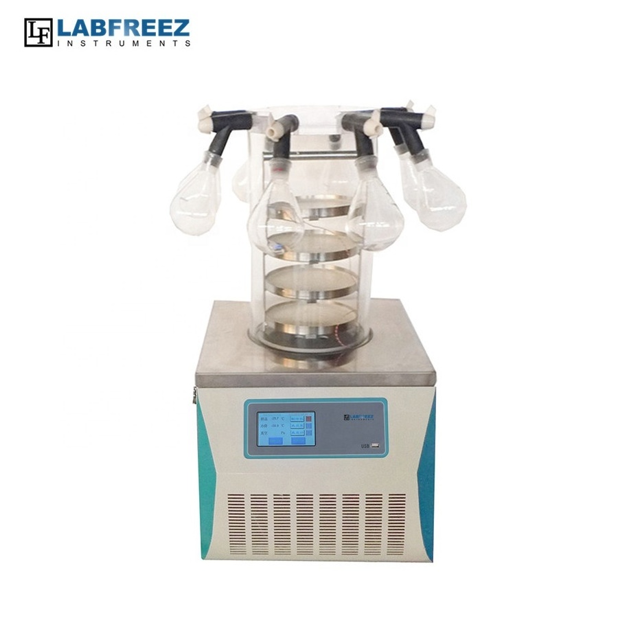 Mini Freeze Dryer Machine, lab vacuum freeze dryer manufacturer in China, Factory price