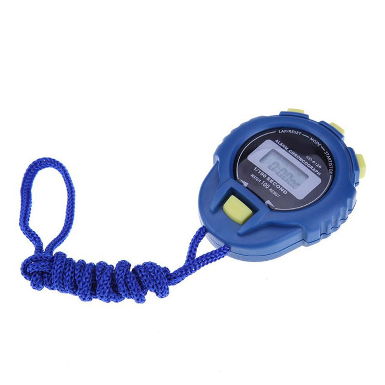 Stopwatch LCD Digital Chronograph Running Outdoor Football Sports Training Timer Countdown Second Clock Portable Stop Watch