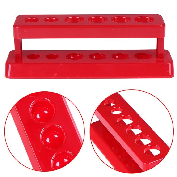 Plastic Test Tube Rack 6 Hole Plastic Lab Tube Stand