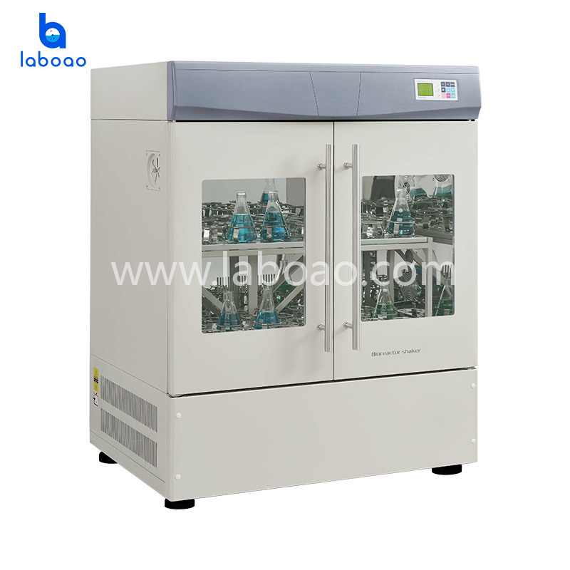 Laboao Large Capacity 2-Row 2-Layer Laboratory Shaker Incubator with RT+5~60C Range