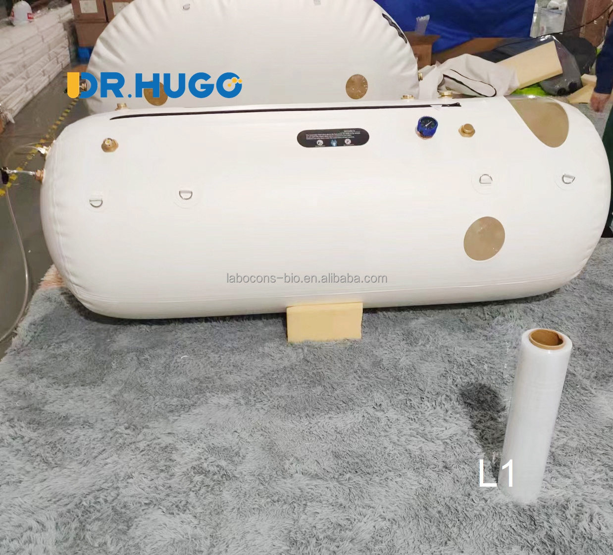 DR.HUGO L1 Hot offer Soft Body Hyperbaric oxygen Chamber 1.0ata ~1.5 ata Hyperbaric Oxygenation Chamber HBOT Camara Hiperbaricas