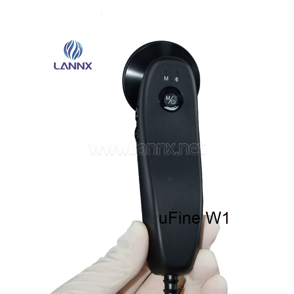 LANNX uFine W1 Multipurpose Doctor medical stethoscope professional Dual Head cardiac stethoscope Smart electronic stethoscope