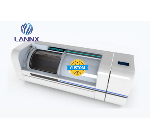 Lannx Udr D4 Low Price Hyperbaric Chambers With Oxygen Concentrator 1.3-1.8 Ata One-piece Luxury Steel Hyperbaric Oxygen Chamber