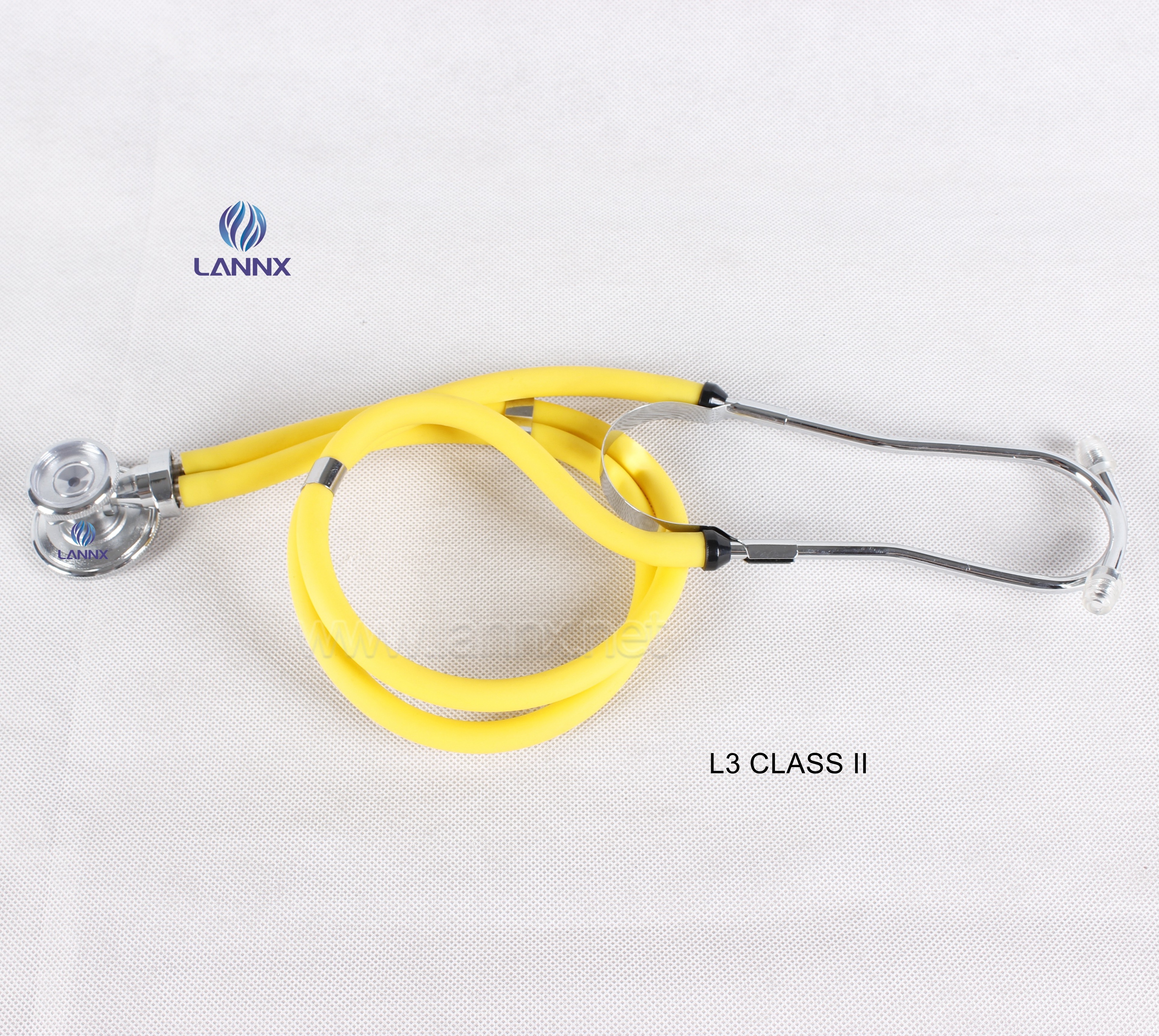 LANNX L3 CLASS II Factory Prices Clinical Double Tube Medical Stethoscope Pediatric Dual Head Sprague Rappaport Stethoscope