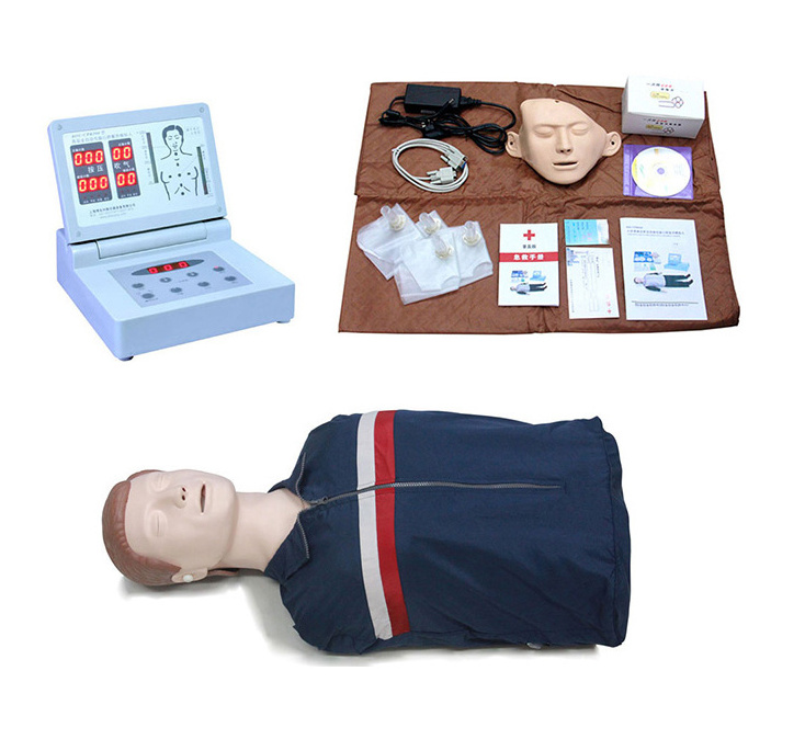 Brand new original Cpr Manikins for Sale Emergency Training with Simulator Half Body CPR Manikin Medical Training cpr dummies