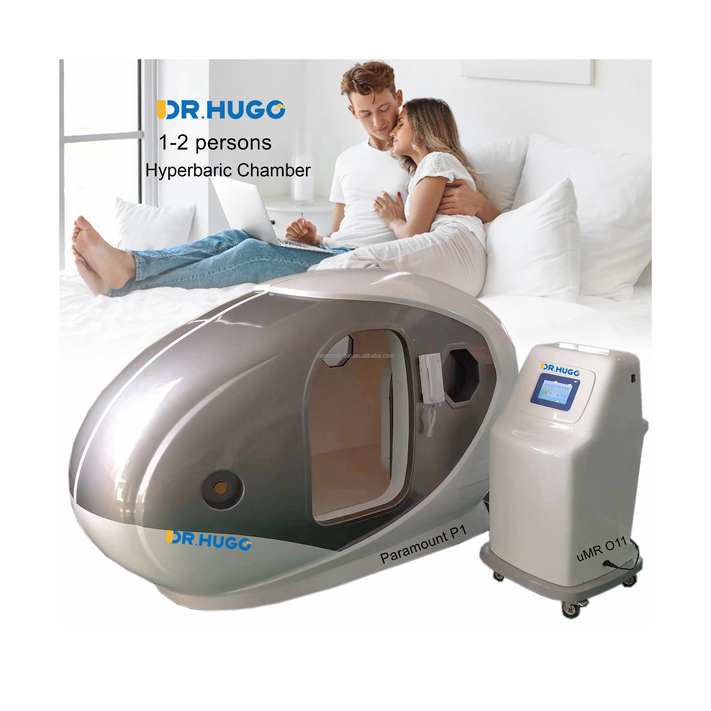 DR.HUGO Paramount P2 New design Medical SPA Hyperbaric Chamber Oxygen Therapy 1.3 ata 2ata Home Camara Hiperbaricas