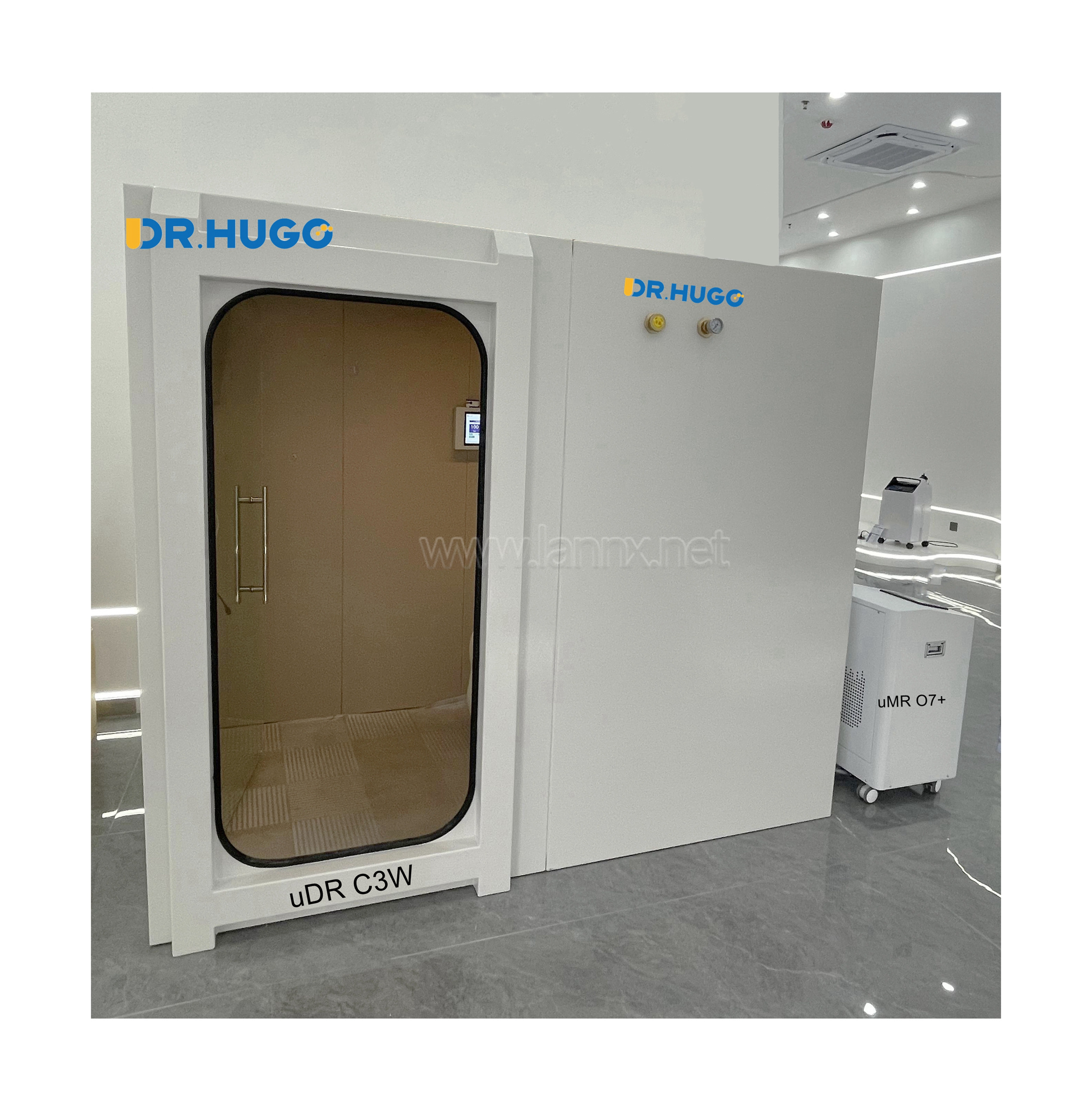 DR.HUGO uDR C3W New Arrival hyperbaric oxygen chamber with Water-cooled air conditioner 1.3ATA Portatil HBOT Camara Hiperbaricas