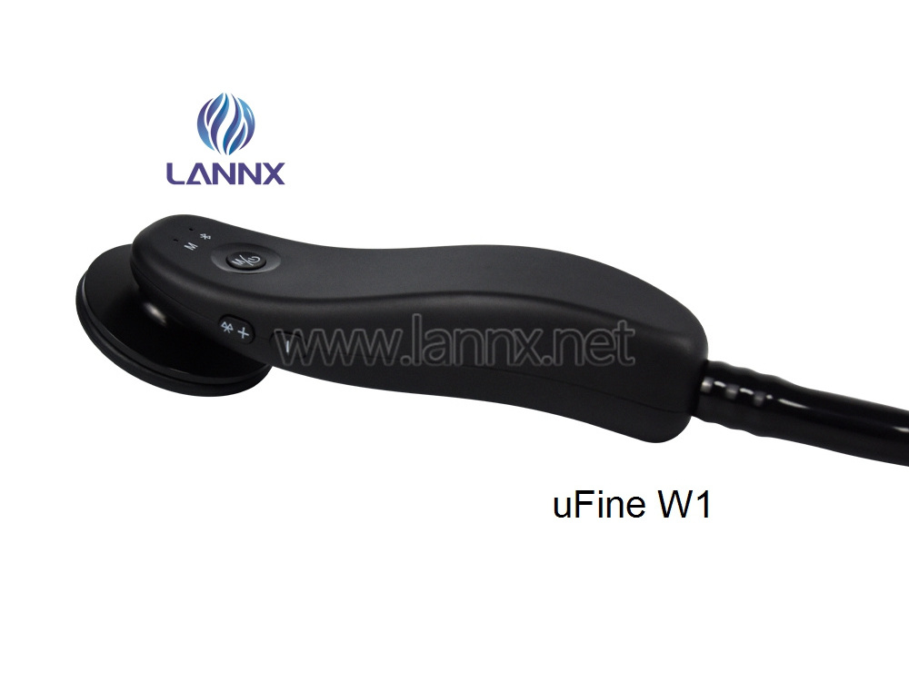 LANNX uFine W1 Professional digital stethoscope electronic Portable intelligent Doctor Medical Dual Head electronic stethoscope