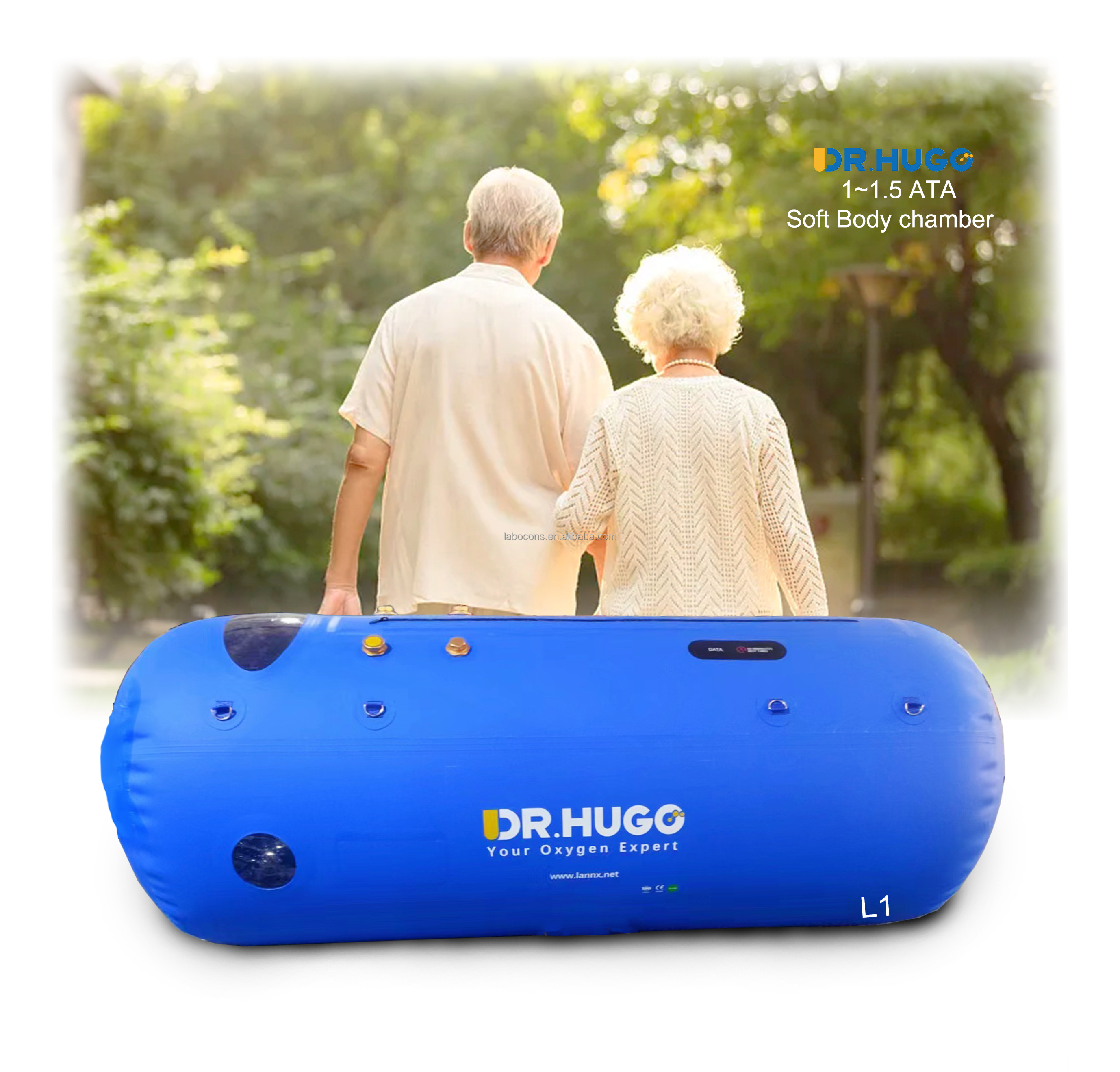 DR.HUGO L1 Health rehabilitation hbot hyperbaric chambers Medical Camara Hiperbaricas 1.3 ata Home Hyperbaric Oxygen Chamber