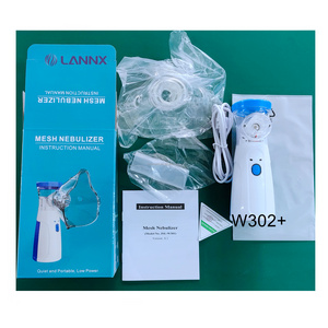 LANNX W302+ Quick customization nebulizador portatil mesh nebulizer For kids adults Inhaler mini mask ultrasonic nebulisateur