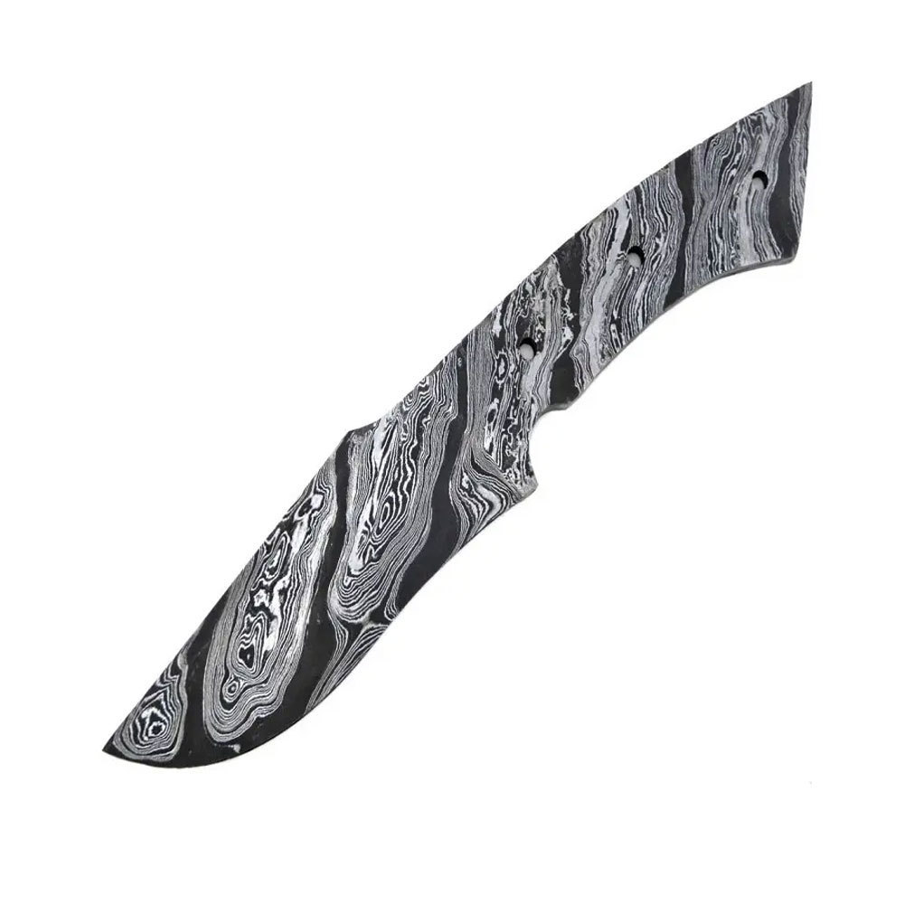 Professional Damascus Steel Made High Quality Blank Blades For Knives Hand Made Knife Blanks Handmade Damascus Steel blade