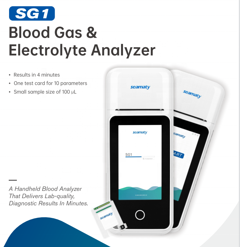 SG1 Clinical Electrolyte Analyzer Portable Electrolyte Blood Gas Analyzer Price