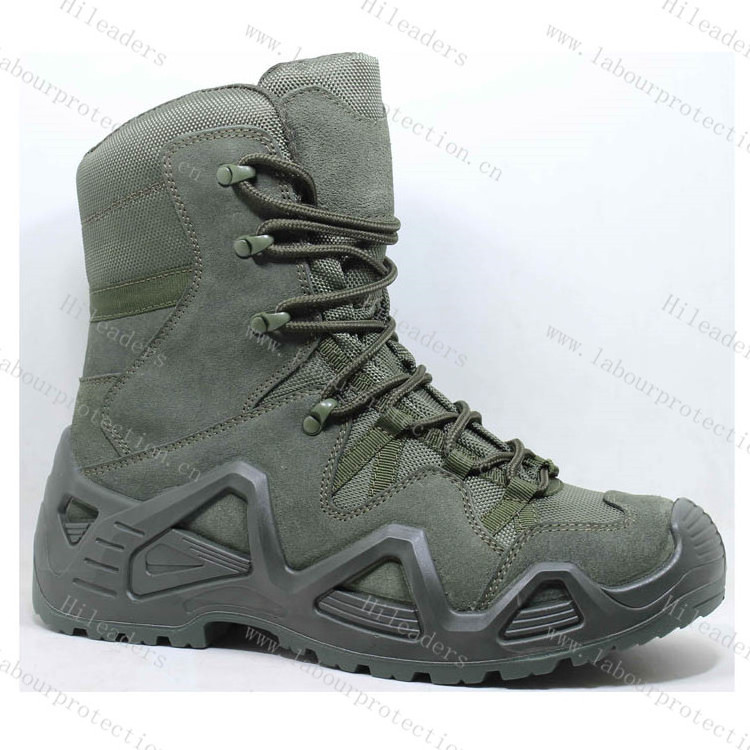 GOODTIRE LAND Hot Selling Olive Security Boots Hiking Boots for Outdoor Climbing Factory Price