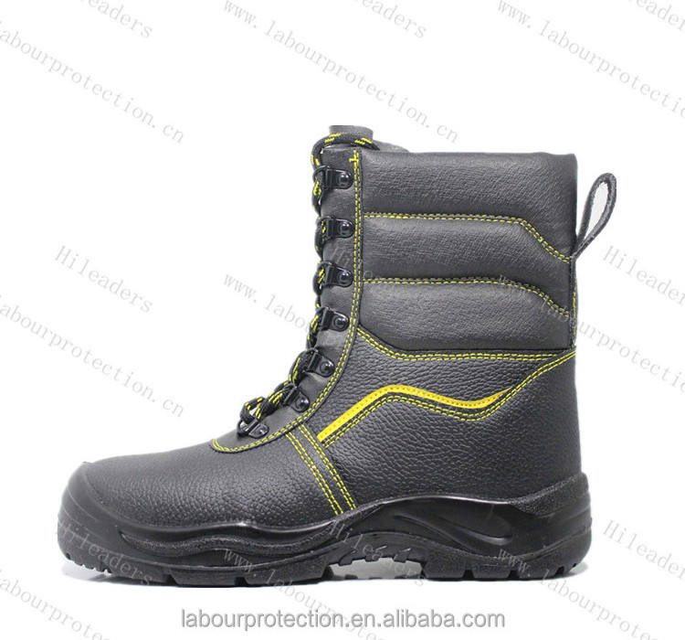 High Neck Men's Heavy Duty Safety Boots With Steel Toe Cap