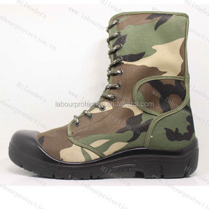 Canvas Jungle Boots / canvas security boots