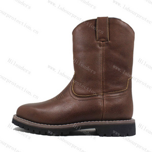 Superior Leather Work Boots Cowboy Boots Men