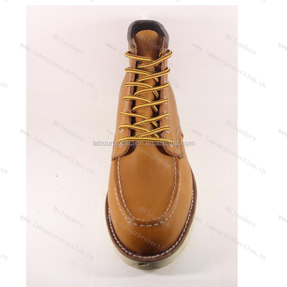 Full grain leather goodyear welted Phylon sole construction work boots