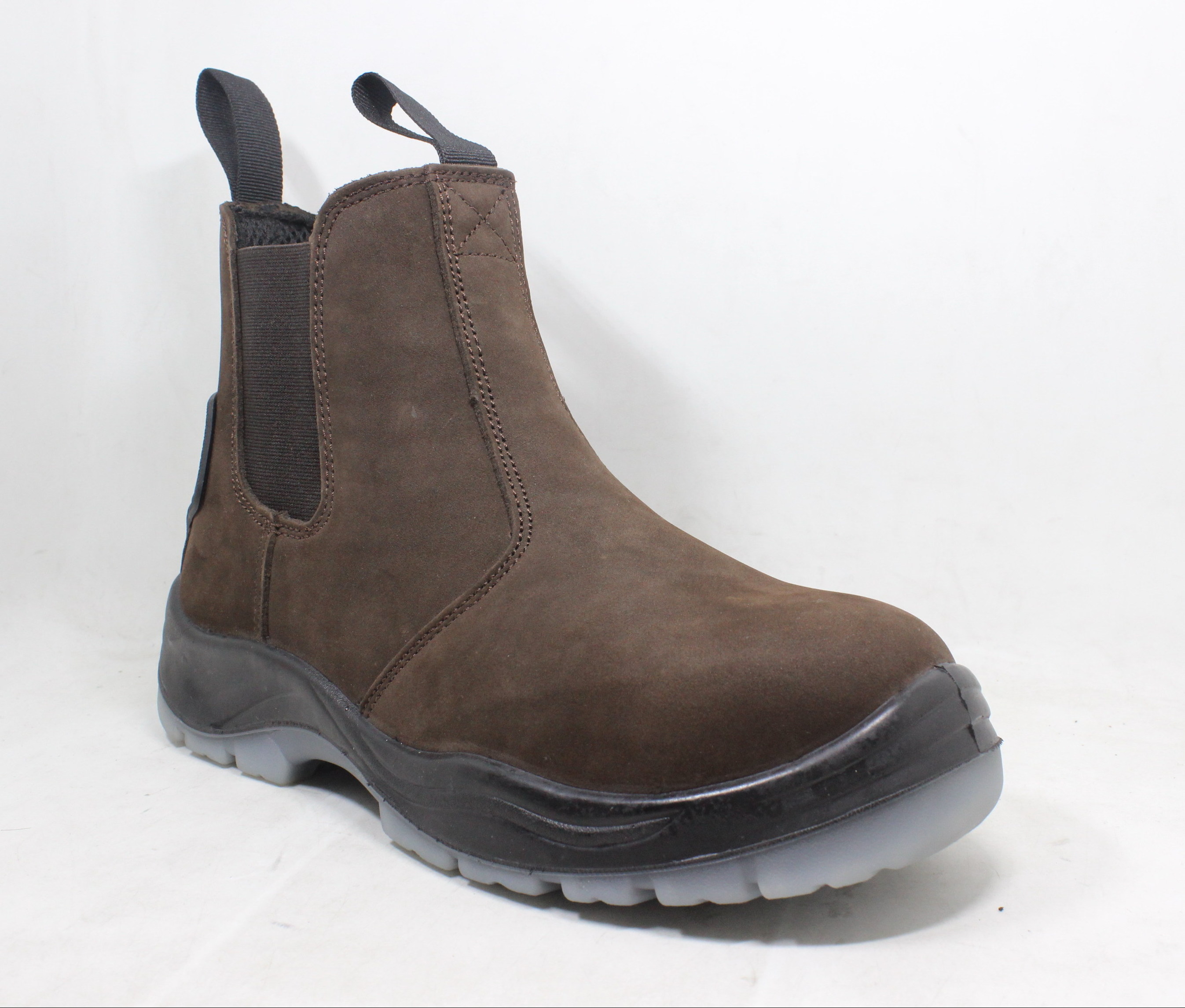 Slip On Industrial Safety Boots / Chelsea Safety Boots / Woodland Safety Shoes