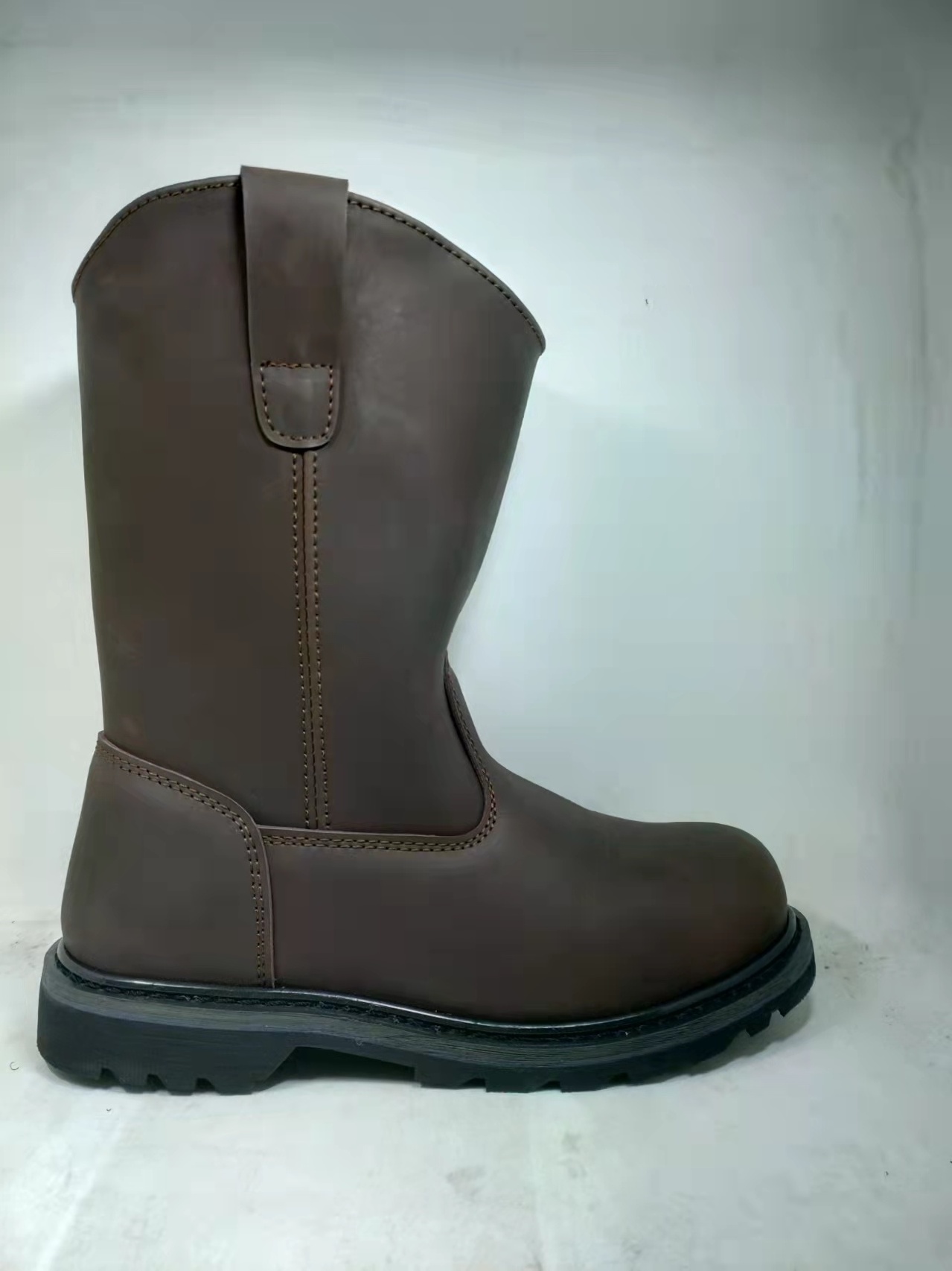 Premium Leather Safety Toe Work Boots