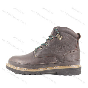 GOODTIRE LAND Brown Color Oil Full Grain Leather Goodyear Welt Work Boots