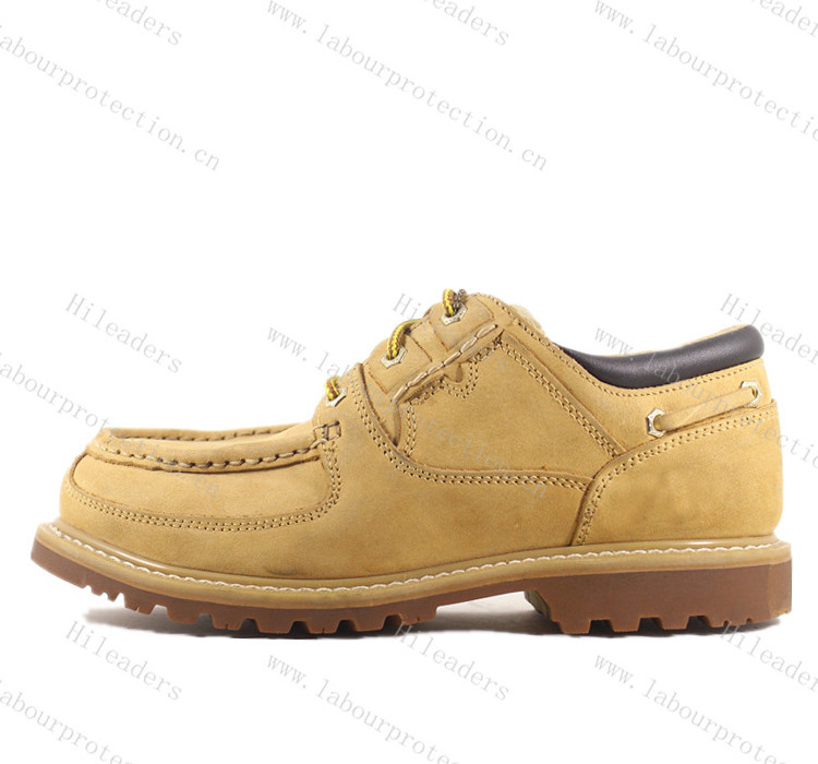 GOODTIRE LAND Nubuck Leather Boat Work boots With Steel Toe