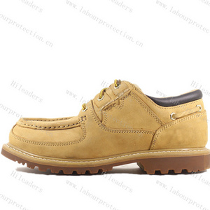 GOODTIRE LAND Nubuck Leather Boat Work boots With Steel Toe