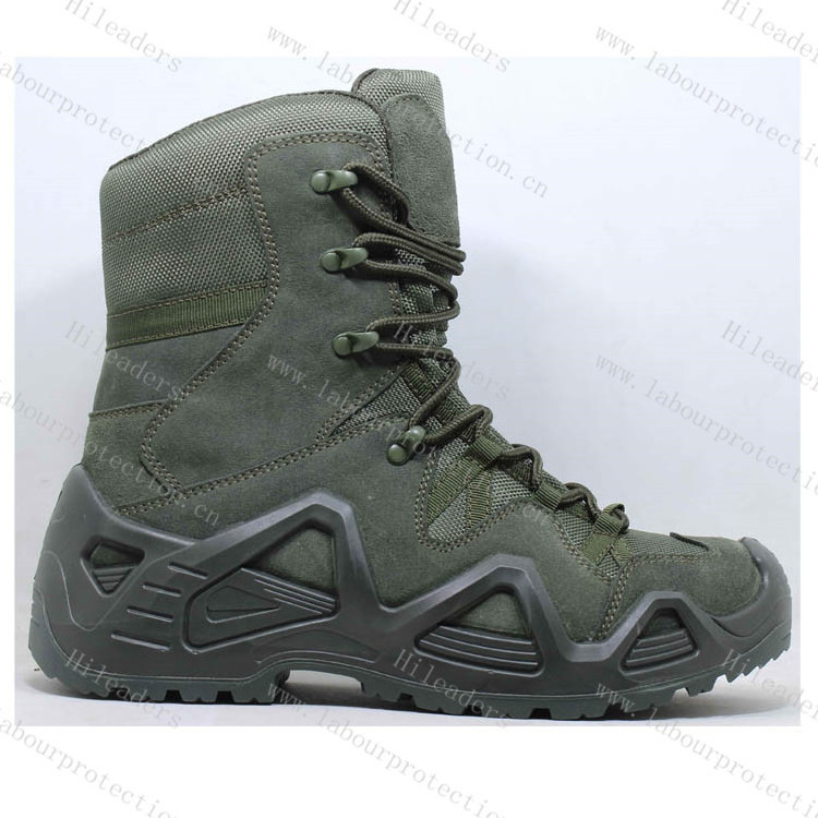 GOODTIRE LAND Hot Selling Olive Security Boots Hiking Boots for Outdoor Climbing Factory Price