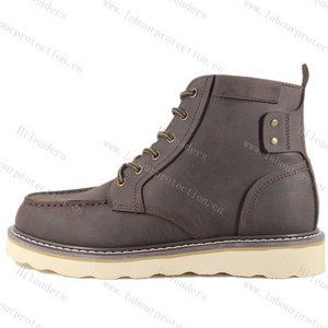 6" Wedge Work boots with Wear Resistant Sole