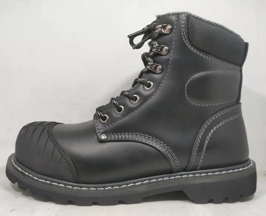 Premium Leather Safety Toe Work Boots / Australia market tough safety boots