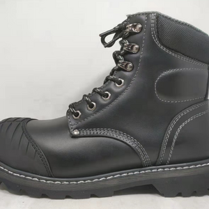 Premium Leather Safety Toe Work Boots / Australia market tough safety boots