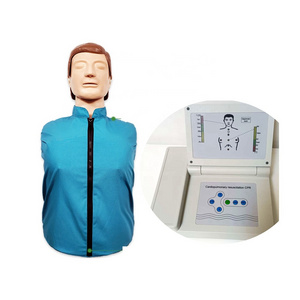 Adult Half Body CPR Medical Training Manikin with Monitor