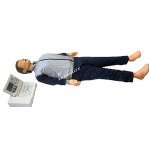 Advanced CPR Training Manikin English Voice Printer Large LCD Display Medical Models