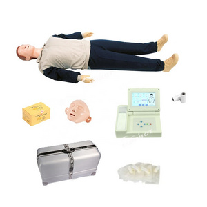 Advanced Full-body CPR Training Manikin with Large Touch Screen First Aid Teaching Mannequin