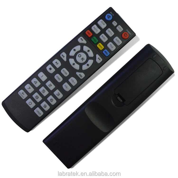 45 keys custom Universal IR TV / DVD remote control ABS plastic cover wholesale low price tv remote control case