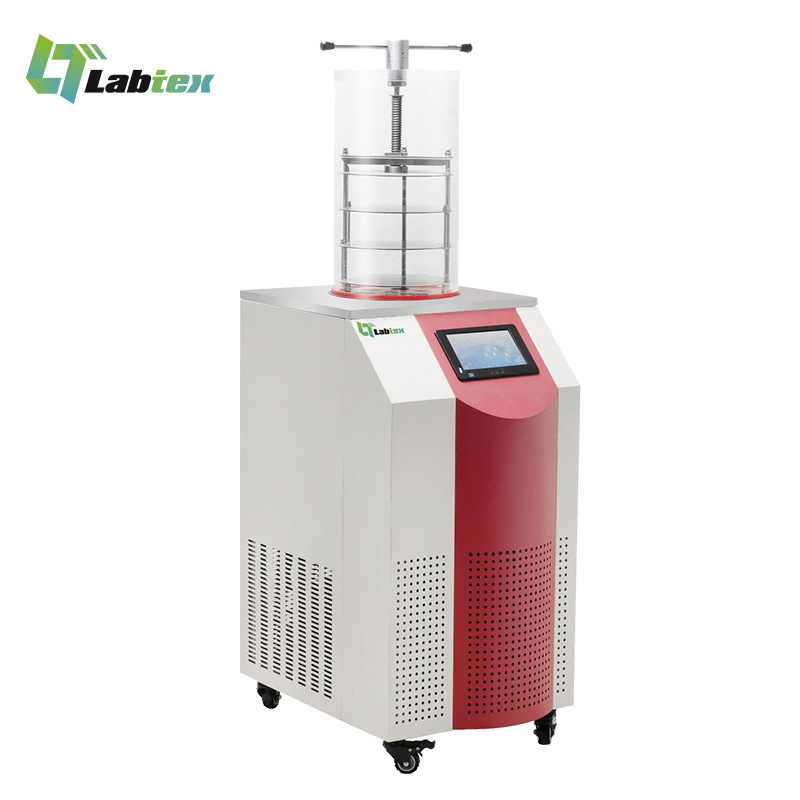 Labtex desktop vacuum freeze dryer machine laboratory home hospital mini freeze dryer used freezing dryer for sale