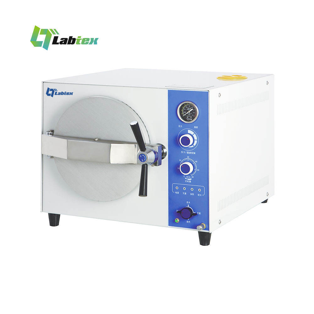 LABTEX Table Top Fast Stainless Steel Sterilizing Drying Machine Dental Autoclave Sterilization Machine Class N 20L 24L