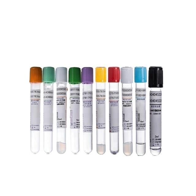 medical vacuum blood collection test tube plain tube edta test tube good price