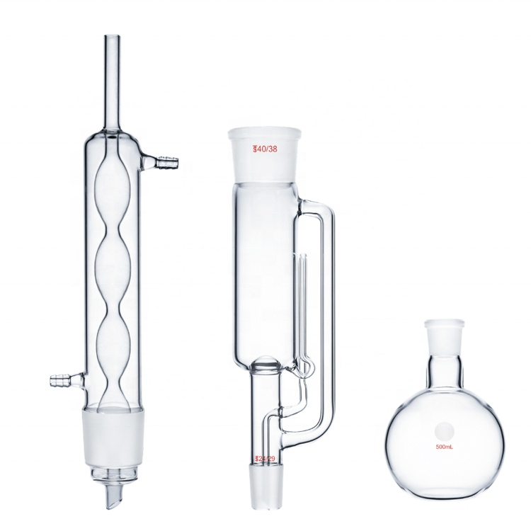 Tiandi Lab Glass Soxhlet Extraction Apparatus With Coil Condenser