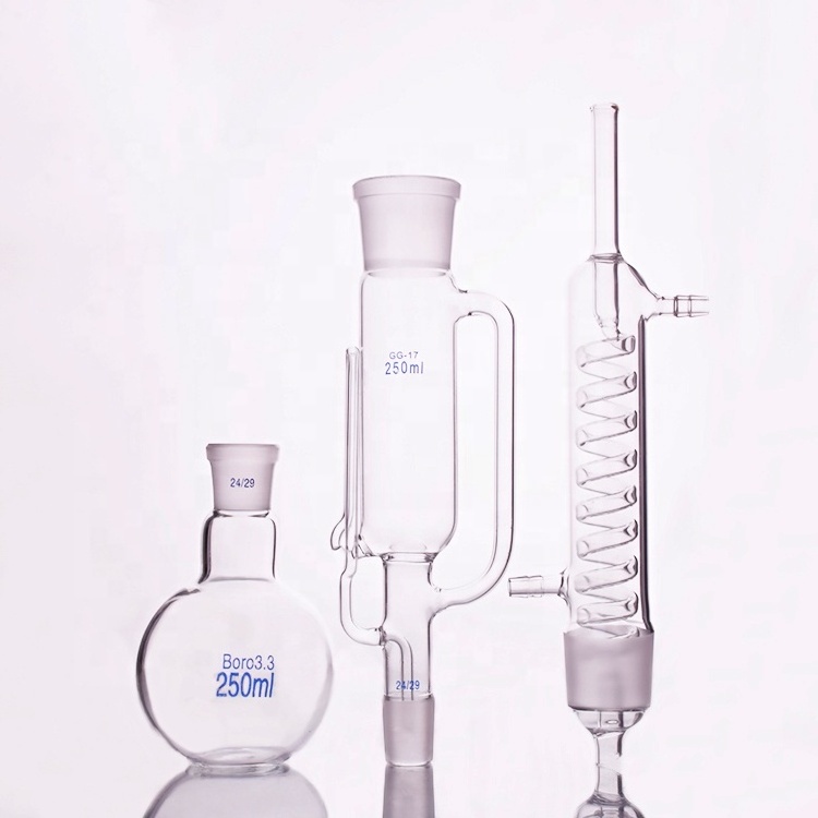 Tiandi Lab Glass Soxhlet Extraction Apparatus With Coil Condenser